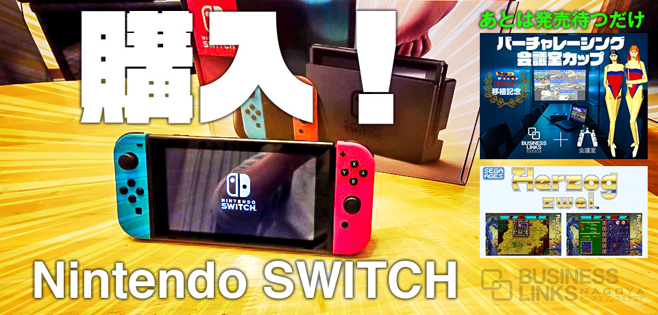 任天堂SWITCHでバーチャレーシング会議室カップを