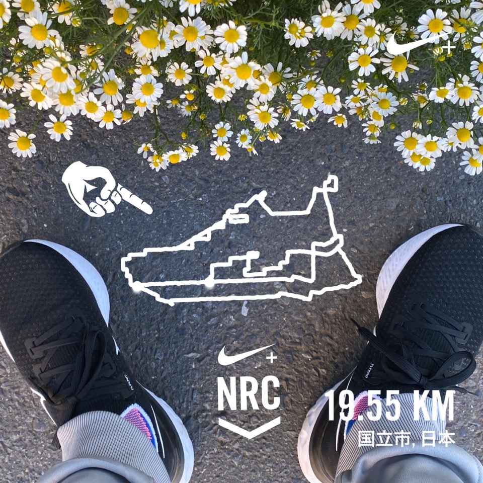 Nikeリアクト・インフィニティラン・フライニットのGPSラン