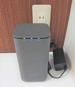 レンタルオフィスに設置したドコモのWifi