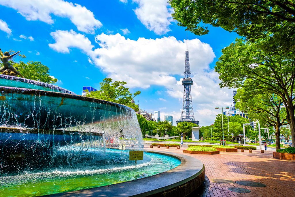 名古屋栄の久屋大通公園